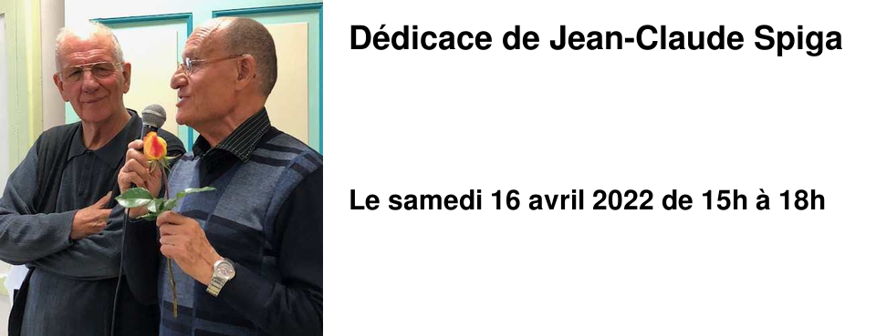 D�dicace de Jean-Claude Spiga