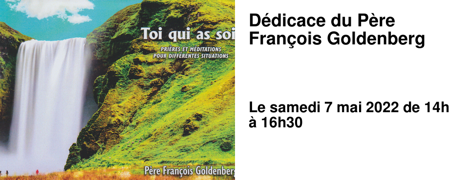 D�dicace du P�re Fran�ois Goldenberg