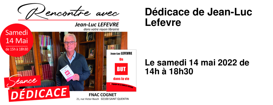D�dicace de Jean-Luc Lefevre