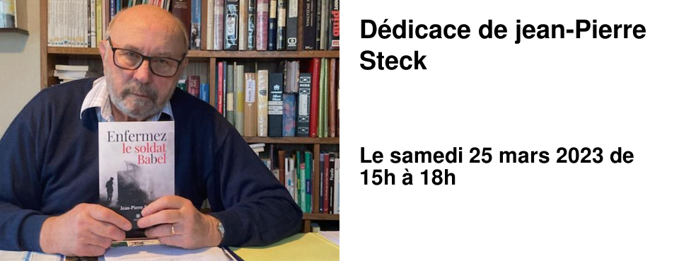 D�dicace de jean-Pierre Steck