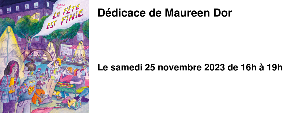 D�dicace de Maureen Dor
