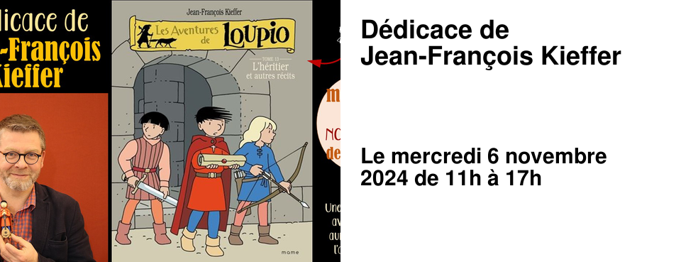 D�dicace de Jean-Fran�ois Kieffer