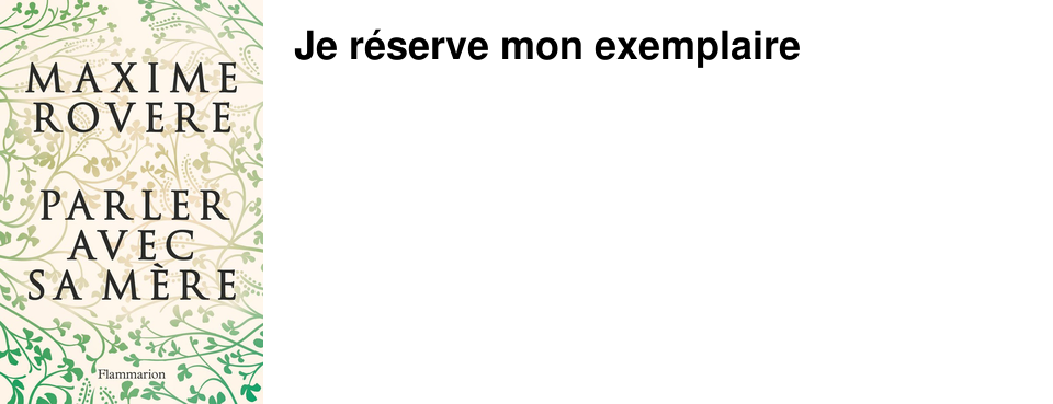 Je r�serve mon exemplaire